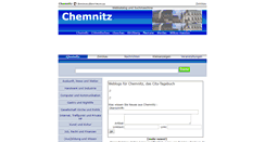 Desktop Screenshot of chemnitz.zwickau-zentrum.de