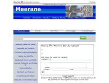 Tablet Screenshot of meerane.zwickau-zentrum.de